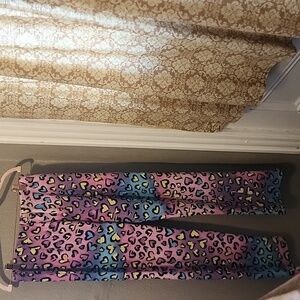 Carnival Intimates Womens Sz M Pajama Pants Sz M Pink Blue Purple